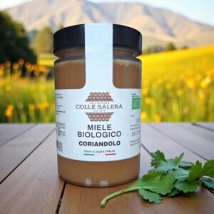 Miel biologique de coriandre - coriandolo 500 gr - Variété rare