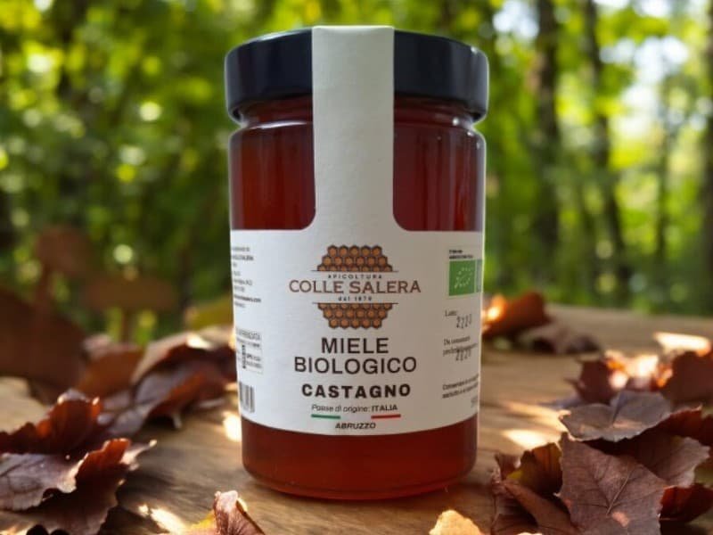 Miel biologique de châtaginier - castagno 500 gr