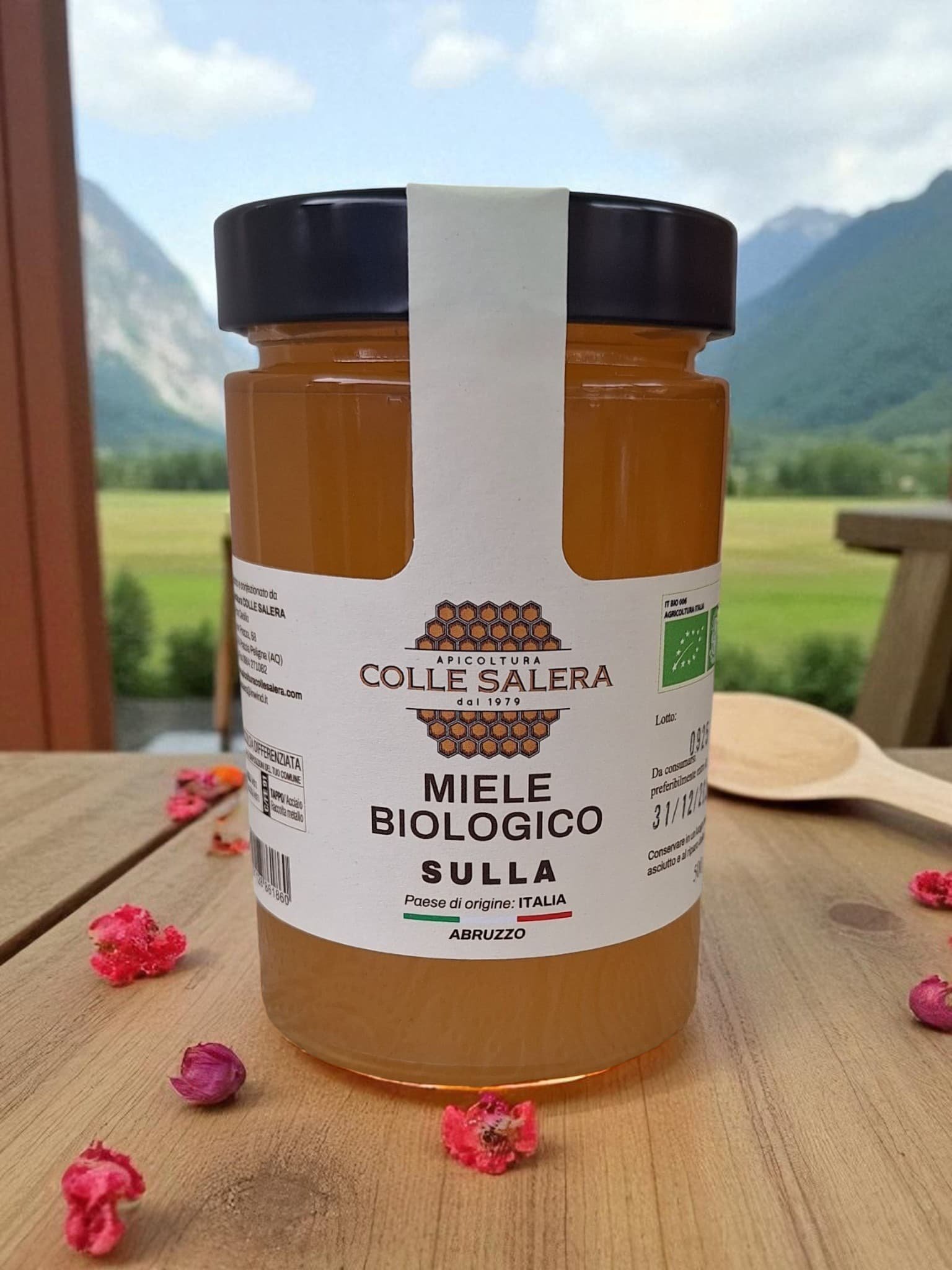 Miel biologique de fleur de Sulla - 500gr
